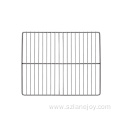 Easily cleaned BBQ grill stainless steel net basket